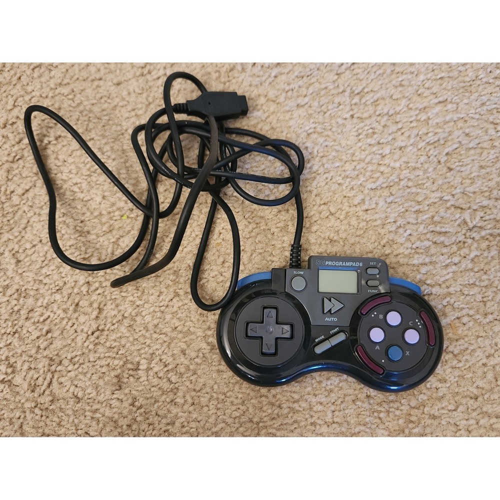 Sega Genesis SG Programpad 2 Controller Remote Paddle Control Pad
